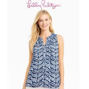 Lilly Pulitzer Essie Top A Mermaids Tail